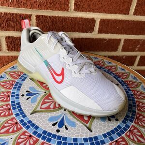 Nike Air Max Alpha Trainer 3 Mens 8.5 White Grey Flash Crimson CJ8058-100